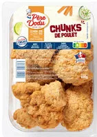 Mängden socker i Chunks de poulet