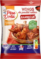 Mängden socker i Wings de poulet roti barbecue