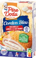 Mängden socker i Cordon bleu mozzarella et jambon de dinde aux herbes