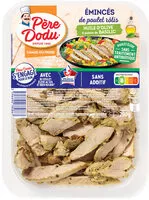Mängden socker i Eminces de filets de poulet huile d'olive & pointe de basilic