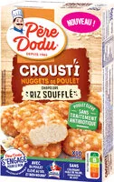 Mängden socker i Crousti nuggets de poulet chapelure riz souffle