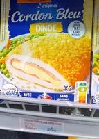 Mängden socker i Cordon bleu Dinde
