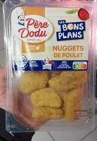 Mängden socker i nuggets de poulet