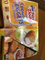 Mängden socker i Crousti nuggets