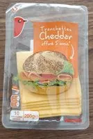 Mängden socker i TranchettesCheddaraffiné 5 mois**minimum