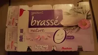 Mängden socker i Yaourt brassé nature 0% matière grasse