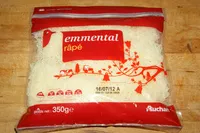 Mängden socker i Emmental râpé