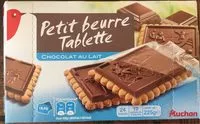 Mängden socker i Petit beurre tablette chocolat lait pocket