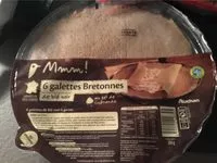 Mängden socker i 6 Galettes Bretonnes de blé noir