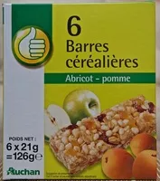Barres de céréalesGoût Abricot - Pomme