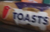 Mängden socker i Pain spécial pour toasts