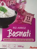 Mängden socker i Riz Basmati Sachets Cuisson