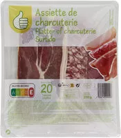 Mängden socker i Assiette de charcuterie