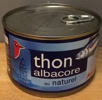 Mängden socker i Thon Albacore en tranches au naturel filière