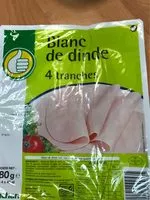 Mängden socker i Blanc de Dinde x 4 tranches