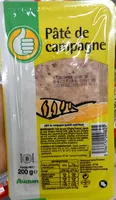 Mängden socker i Pâté de campagne qualité supérieure