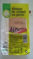 Mängden socker i Mousse de canard au porto