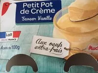 Mängden socker i Pot de crème saveur vanille