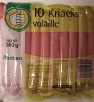 Mängden socker i Knack volaille
