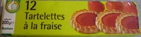 Mängden socker i Tartelettes fraise