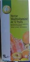 Mängden socker i Nectar multivitaminé de 12 fruits