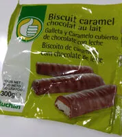 Mängden socker i Biscuit caramel chocolat au lait
