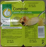 Compote de fruits allegee en sucres