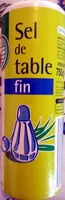 Mängden socker i Sel de table - fin