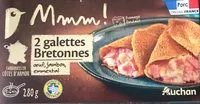 Mängden socker i A Table en côte d'armor 2 Galettes bretonnes œuf, jambon emmental