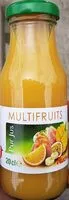 Mängden socker i MULTIFRUITS - Pur jus