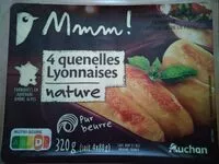 Mängden socker i 4 Quenelles Lyonnaises Nature Pur beurre