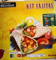 Mängden socker i Kit fajitas 8 galettes de blé + sauce + assaisonnement