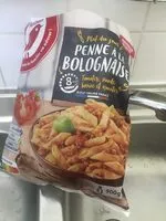 Mängden socker i Penne à la bolognaise Tomates, viande bovine et aromates