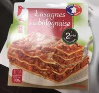 Mängden socker i Lasagnes à la Bolognaise