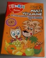 Mängden socker i Jus multi vitaminé