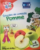 Mängden socker i Compote' Pomme - 30% de sucre**par rapport à une compote classique