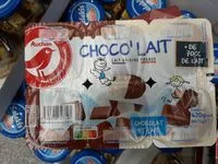 Mängden socker i Crème dessert Lait & Chocolat