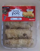 Mängden socker i RECETTE D'ASIE4 nems au porc avec sauce nuoc mamPICTO : 4 nems + 2 sachets de sauce