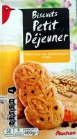 Mängden socker i Biscuits p'tit déj pépites de chocolat & miel
