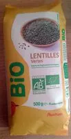 Mängden socker i Lentilles vertes issues de l'agriculture biologique