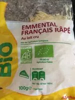 Mängden socker i BIOEmmental français râpé