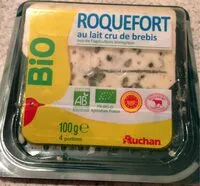 Mängden socker i BIORoquefort au lait cru de brebis