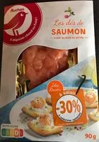 Mängden socker i Les dés de saumon fumé au bois de hêtre