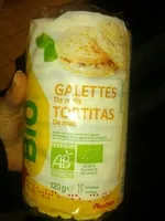 Mängden socker i Tortitas de maiz bio