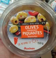 Mängden socker i Olives vertes dénoyautées tendrement piquantes