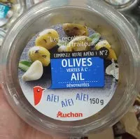 Mängden socker i Olives vertes dénoyautées à l'ail