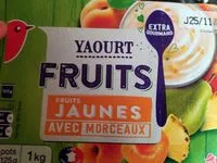 Mängden socker i Les morceauxSaveur Abricot Ananas Pêche Poire