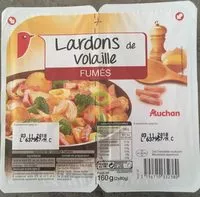 Mängden socker i Lardons de volaille fumés