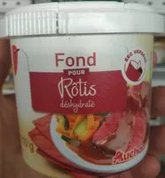Mängden socker i Fond pour rôtis