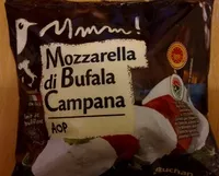 Mängden socker i Mozzarella di Bufala Campana AOP